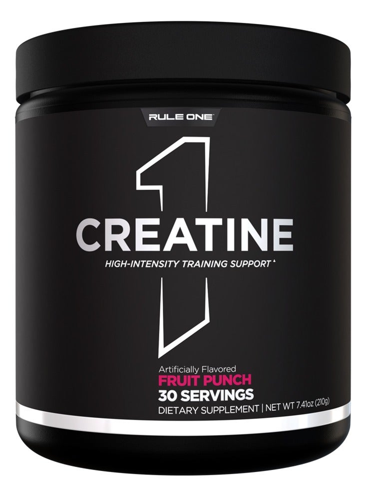 Creatine Monohydrate Powder Fruit Punch 30 Servings – Micronized Creatine for Strength & Training Performance Support